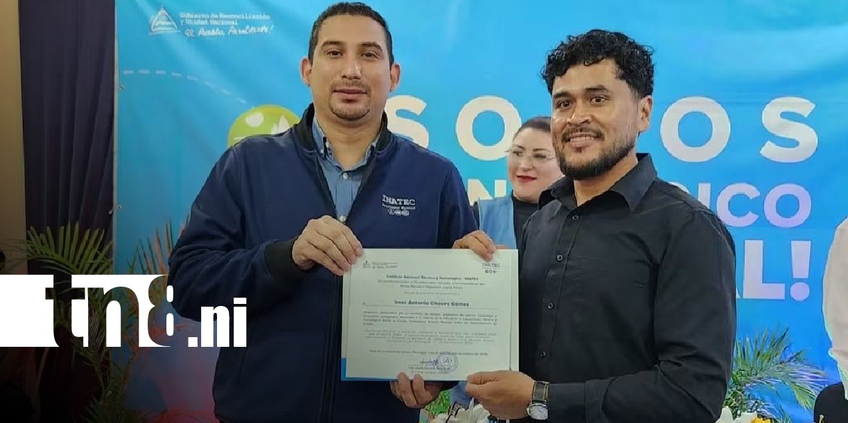 Foto: Destacan a docentes del INATEC en Carazo / TN8