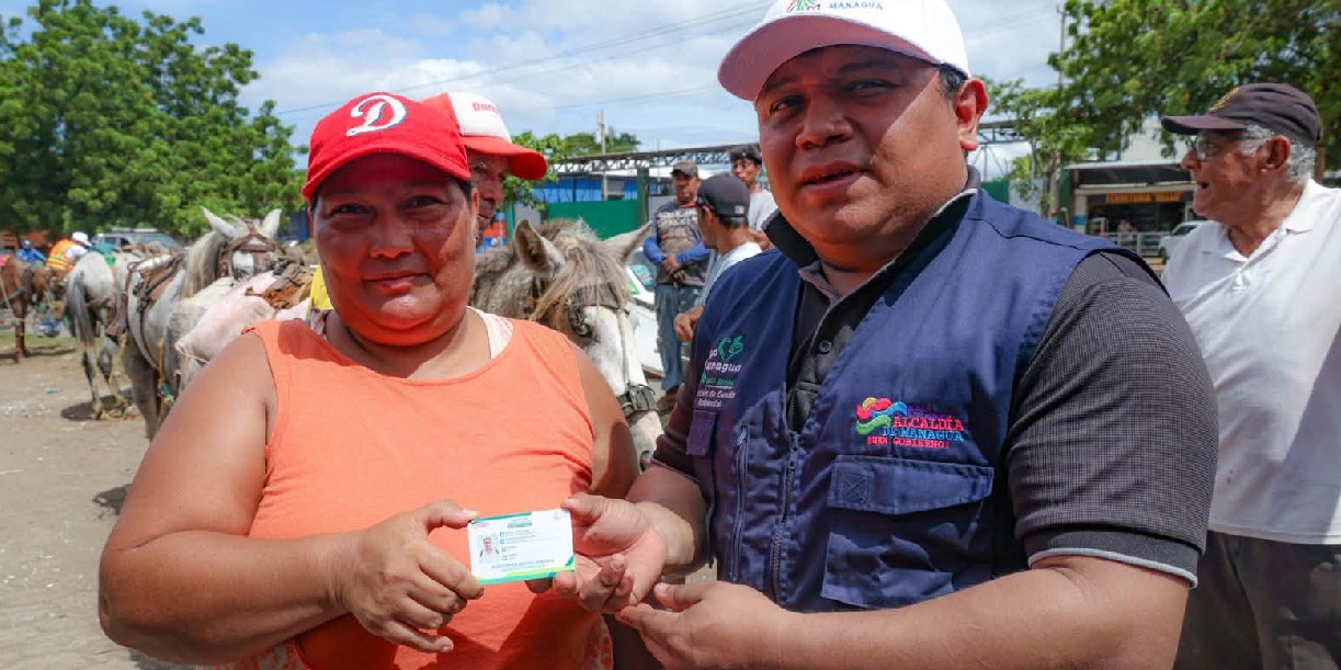 Foto: Carretoneros en Managua / Alcaldía de Managua