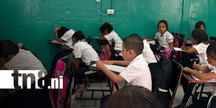 Foto: Matrícula escolar en colegios de Managua / TN8 Foto: Matrícula escolar en colegios de Managua / TN8