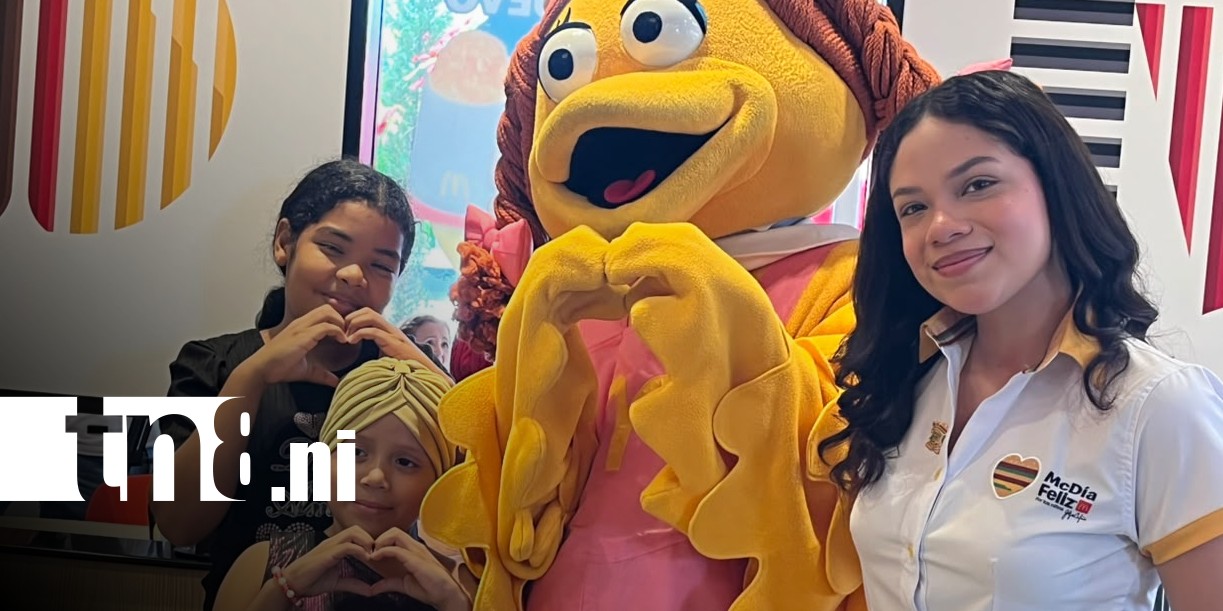 Foto: McDía Feliz con McDonald's / TN8