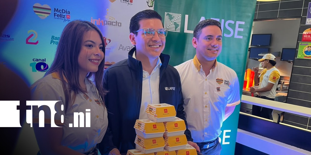 Foto: McDía Feliz con McDonald's / TN8