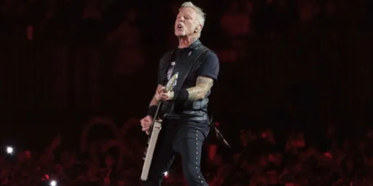 Foto: Metallica en concierto desde Las Vegas