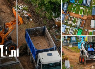 Managua construye dos nuevos cementerios y amplía Caminos del Cielo Foto: Construcción de nuevos cementerios en Managua / TN8