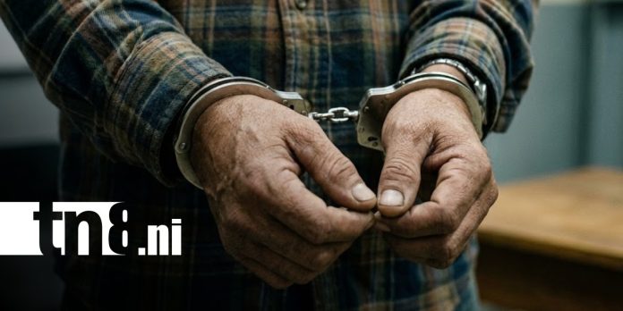 Foto: Captura de delincuentes en Masaya / TN8 Foto: Captura de delincuentes en Masaya / TN8