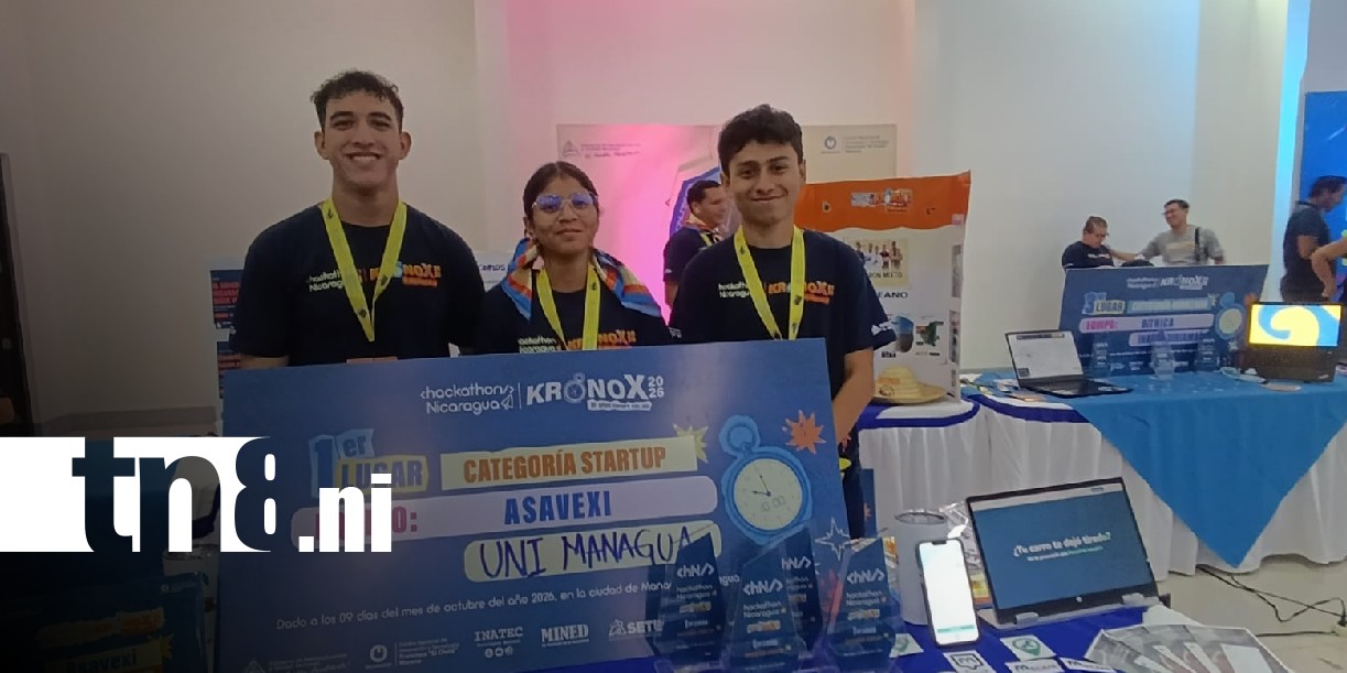 Foto: Nueve equipos de Hackathon Nicaragua presentan soluciones tecnológicas innovadoras / TN8