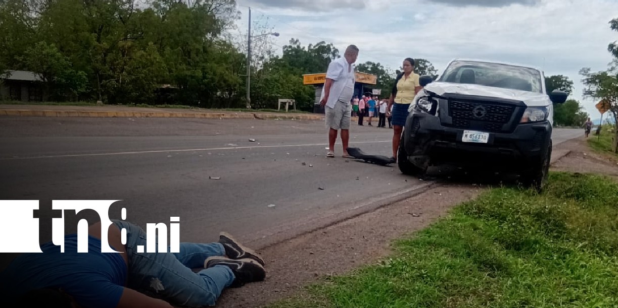 Foto: Accidente de tránsito en carretera hacia Boaco / TN8
