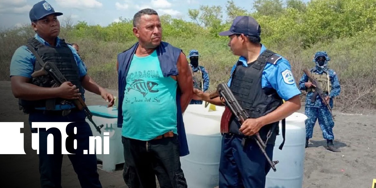 Foto: Casi media tonelada de cocaína incautada en playa de Villa El Carmen, Managua / TN8