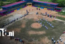 Familias de Tuapi ya cuentan con un estadio renovado para el deporte Foto: Nuevo estadio en comunidad de Tuapi, Caribe Norte / TN8