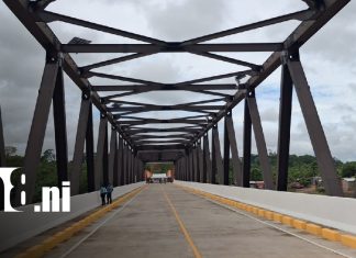Foto: Puente Amistad Japón-Nicaragua en Mulukukú / TN8