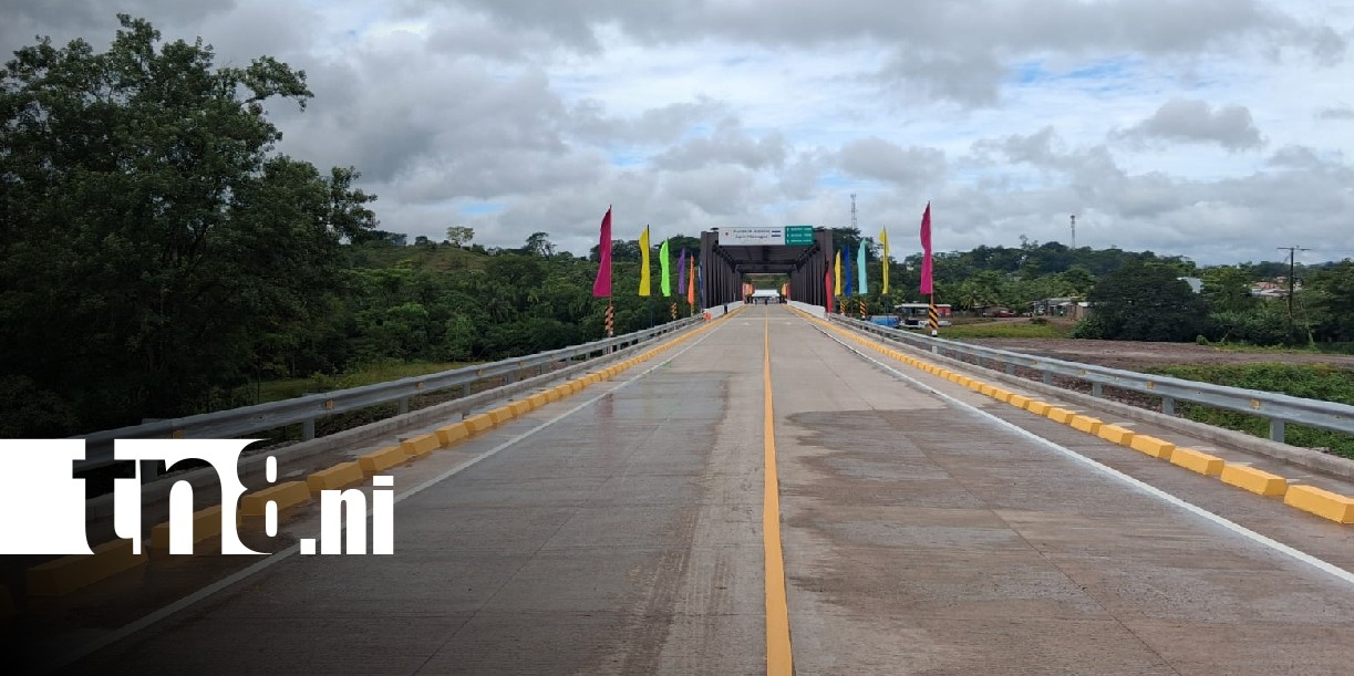 Foto: Puente Amistad Japón-Nicaragua en Mulukukú / TN8