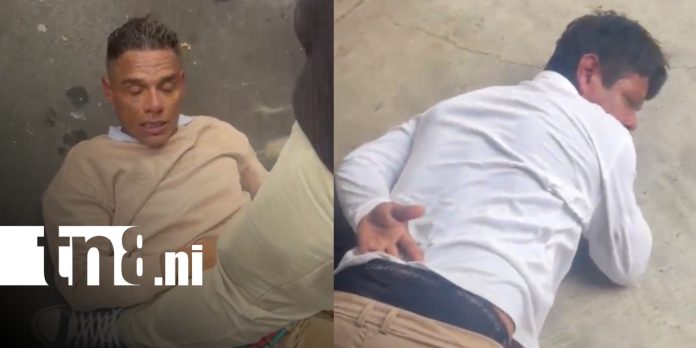 Foto: Retienen a supuestos ladrones en el Mercado Oriental / TN8