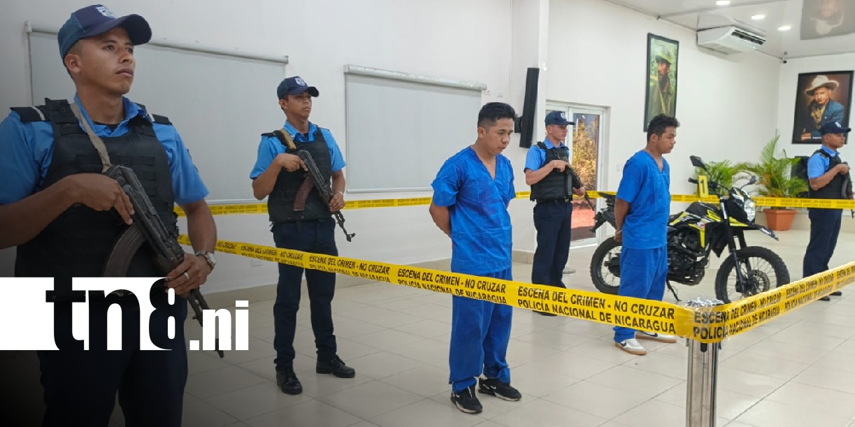 Foto: Dan de baja a policías por homicidio en Managua / TN8