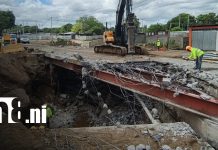 Foto: Demolición de puente en sector de ENEL Central dará paso a nueva etapa de obra vial en Managua / TN8