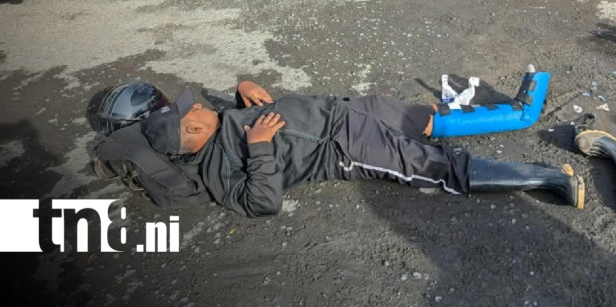 Foto: Aparatoso accidente en la Carretera Nueva a León / TN8