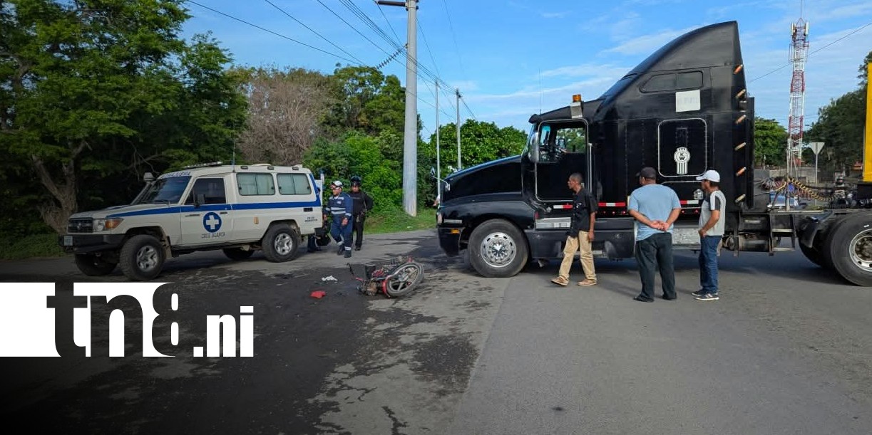 Foto: Aparatoso accidente en la Carretera Nueva a León / TN8
