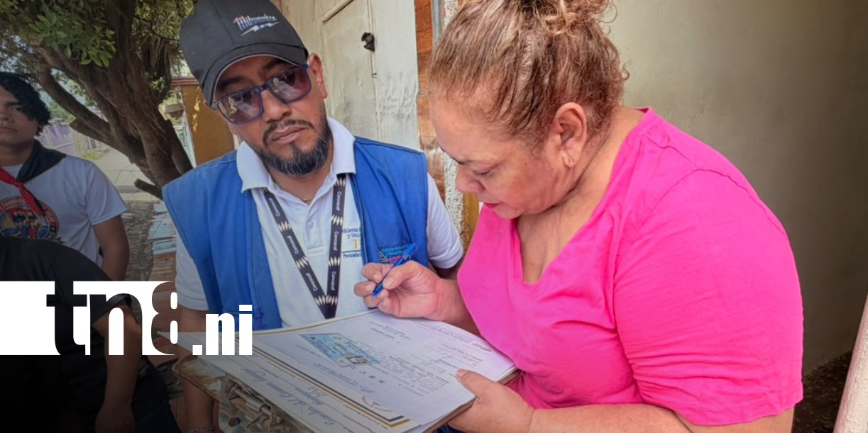 Foto: Títulos de propiedad para familias en Managua / TN8