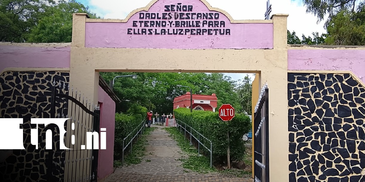 Foto: Limpieza en cementerios de Somoto / TN8