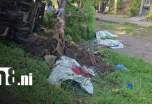 Accidente mortal en Estelí: automóvil impacta contra un árbol y deja tres fallecidos Foto: ¡Tragedia en Estelí! Tres personas fallecen/TN8