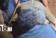 Un derrumbe en una zanja terminó en tragedia para un trabajador en Nueva Guinea foto: Nueva Guinea: trabajador muere durante instalación de tuberías/tn8