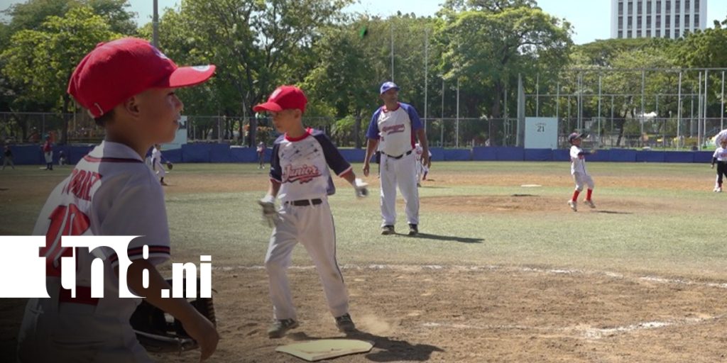 Foto: Béisbol infantil con corazón y conciencia en Managua/TN8