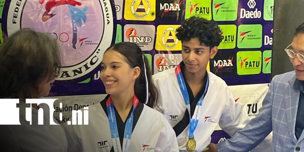 Foto: ¡Nicaragua brilla en el taekwondo!/TN8