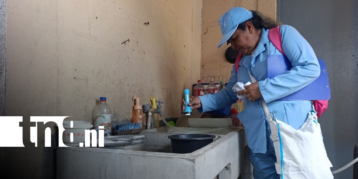 Foto: Fumigación y abatización por Managua / TN8